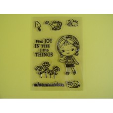 Clear stamps – Find joy in the little things