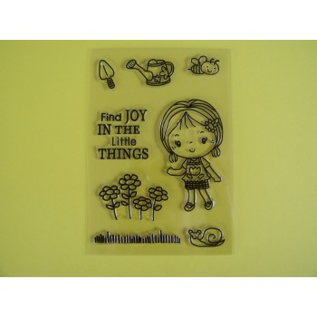 Clear stamps – Find joy in the little things