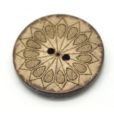 Kokosový gombík „Kruh 28 mm“ 