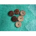 Kokosový gombík „Kruh 28 mm“ 