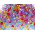 Plastové kryštálové korálky „Mix farieb 6 mm“