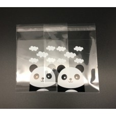 Celofánový sáčok s lepiacim pásikom „Panda“