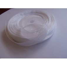 Organtínová stuha biela 12 mm