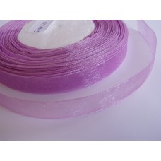 Organtínová stuha svetlo fialová 12 mm